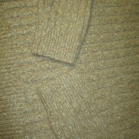 William Rast Womens Oatmeal Wool Blend Turtleneck Sweater Sz. M Grunge Cabincore - Picture 12 of 15